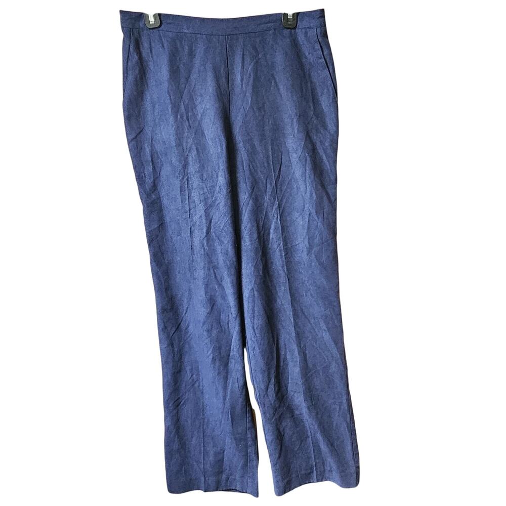 Dark Blue Pull on Dress Pants Size 12